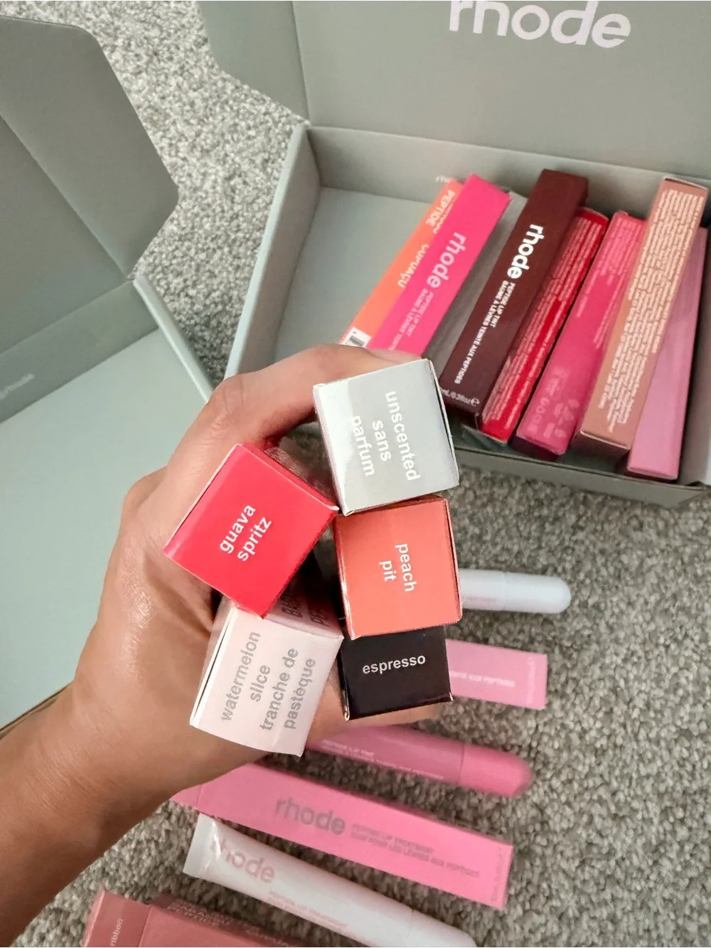 16 PCS RHODE Lipstick Collection Boxed Set